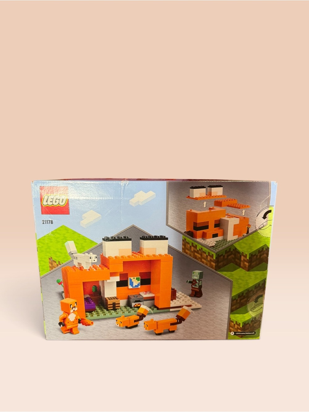 LEGO Minecraft Fox Lodge set no 21178 - Picture 3 of 6